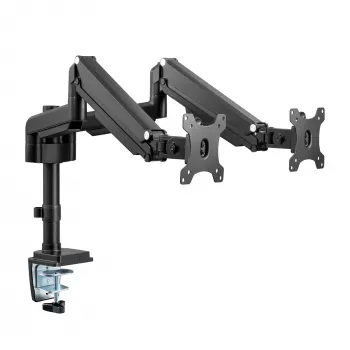 InLine tafelhouder met lift voor twee monitors tot 82 cm (32 inch), 9 kg