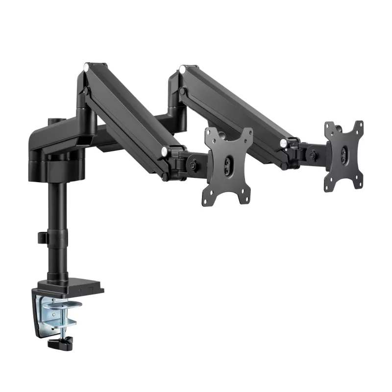 InLine tafelhouder met lift voor twee monitors tot 82 cm (32 inch), 9 kg