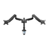 InLine tafelhouder met lift voor twee monitors tot 82 cm (32 inch), 9 kg