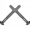 Notebookhouder InLine 23162B tot 17 inch VESA 75/100 zwart