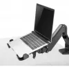 Notebookhouder InLine 23162B tot 17 inch VESA 75/100 zwart
