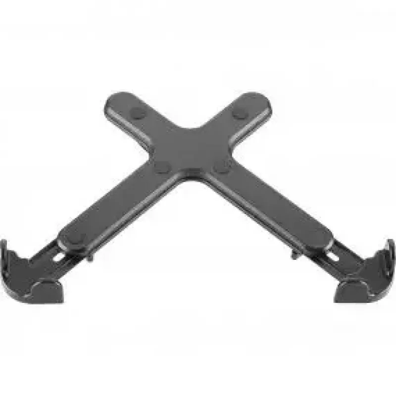 Notebookhouder InLine 23162B tot 17 inch VESA 75/100 zwart