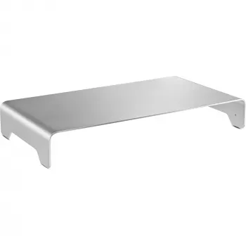 InLine monitorplatform aluminium 63 mm max. 10 kg vrijstaand zilver 23175A
