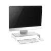 InLine monitorplatform aluminium 63 mm max. 10 kg vrijstaand zilver 23175A