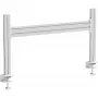 InLine 23181E slatwall tafelmountpaneel aluminium 1 m met 2 steunen 0,43 m
