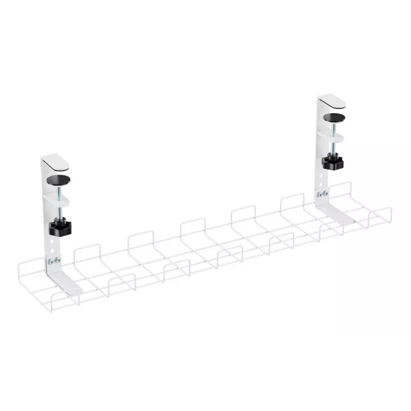 InLine 23190H Kabelmanagementrooster 60 cm voor montage onder het bureau, wit