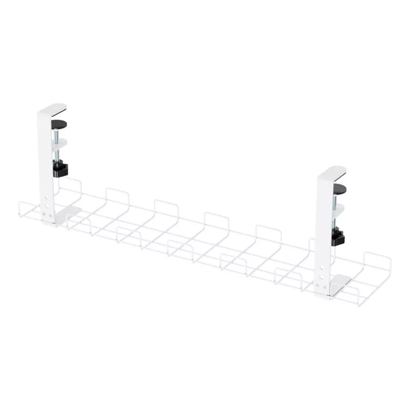 InLine 23190H Kabelmanagementrooster 60 cm voor montage onder het bureau, wit