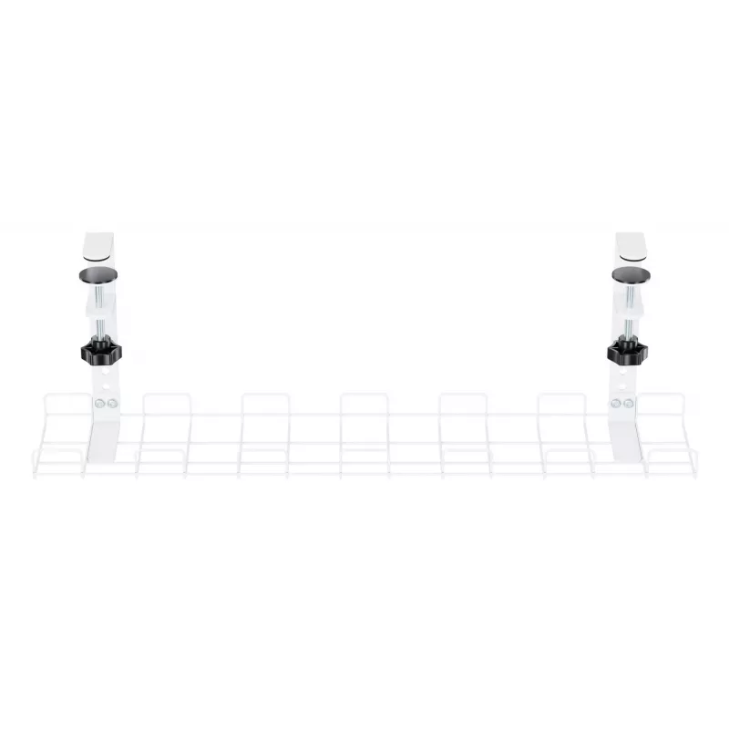 InLine 23190H Kabelmanagementrooster 60 cm voor montage onder het bureau, wit