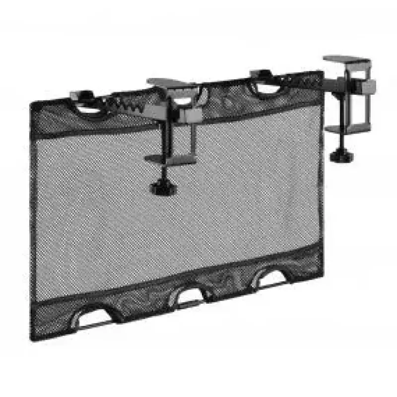 Kabelgoot InLine 23199B zwart onder tafel opbergnet 610x240x390 mm