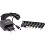 InLine universele voeding, 5 V / 15 W, met 8 verwisselbare stekkers, micro-USB, USB-C