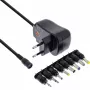 InLine universele voeding 12W, 110-240V naar 3-12V, max. 1200mA
