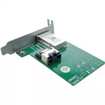 InLine SAS low-profile adapterhouder extern SFF-8088 / intern SFF-8087