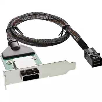 InLine SAS HD low-profile adapterhouder ext. SFF-8088 / int. SFF-8643 0,5 m