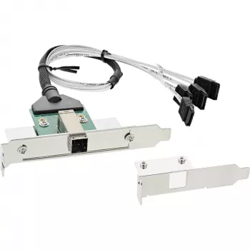 SATA-interfacekaart InLine SFF-8644 4x SATA
