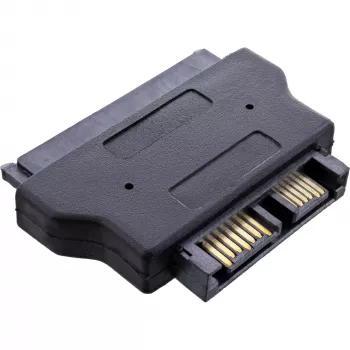 InLine SATA-adapter 22-pins kabelzijde naar slimline SATA 13-pins PCB
