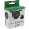 InLine 31502R mobiele oplader universeel zwart sigarettenaansteker snelladen auto