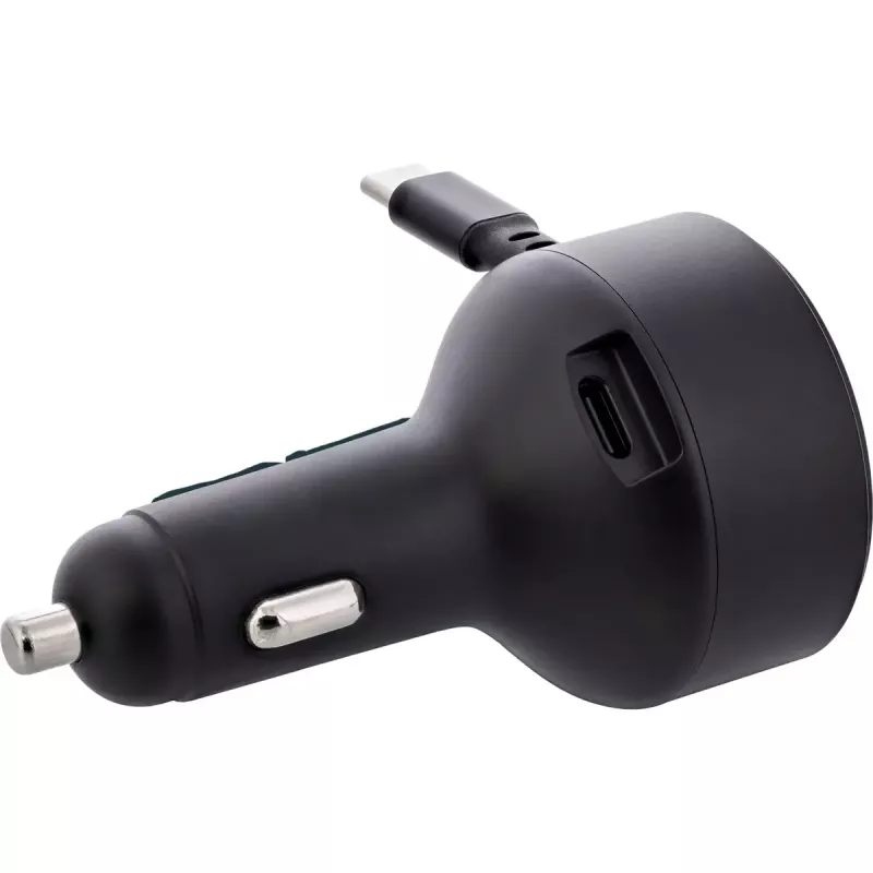 InLine 31502R mobiele oplader universeel zwart sigarettenaansteker snelladen auto