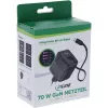 InLine USB-voeding, 70 W, GaN, USB-C PD + USB-A QC, kabel 60 cm, zwart
