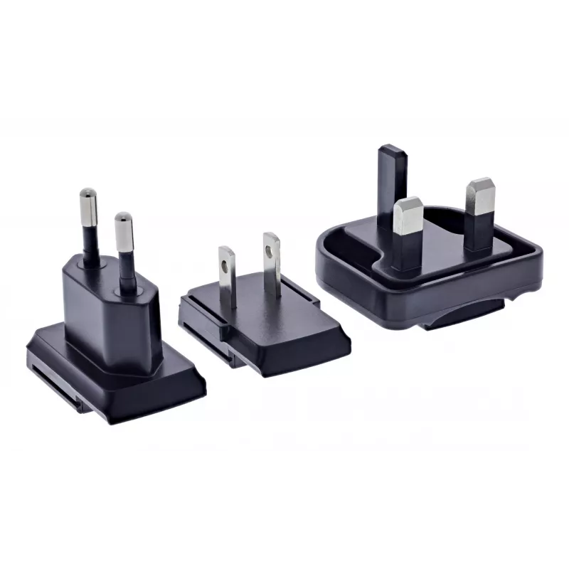 InLine 31516D mobiele oplader universeel zwart AC snelladen binnen