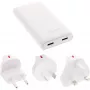 USB-voeding InLine 31519C Dual USB-C 65W – dual-USB-C-aansluitingen, 65 W totaalvermogen