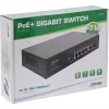 Unmanaged switch InLine PoE+ Gigabit netwerkswitch 5 poorten 4x PoE+ 1xSFP 1Gb/s desktop