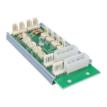 InLine multi-poortpaneel 2x Molex 4 pin naar 12 x 3 pin ventilatoraansluiting voor 12 ventilatoren