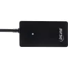 InLine USB 2.0 4-poorts hub, Type-A-stekker naar 4x Type-A-bus, zwart, 30 cm