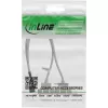 InLine USB 2.0 slotbeugel 2x USB Type-A bus naar 1x 10-pins aansluiting 0,35 m