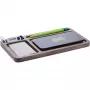 Organizer InLine WoodCharge met Qi-laadvlak en USB-stroombron