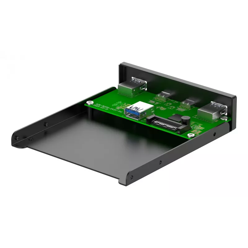 InLine 33456C drivebay-afdekplaat 8,89 cm (3.5 inch) I/O-poorten-afdekplaat zwart