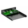 InLine 33456C drivebay-afdekplaat 8,89 cm (3.5 inch) I/O-poorten-afdekplaat zwart