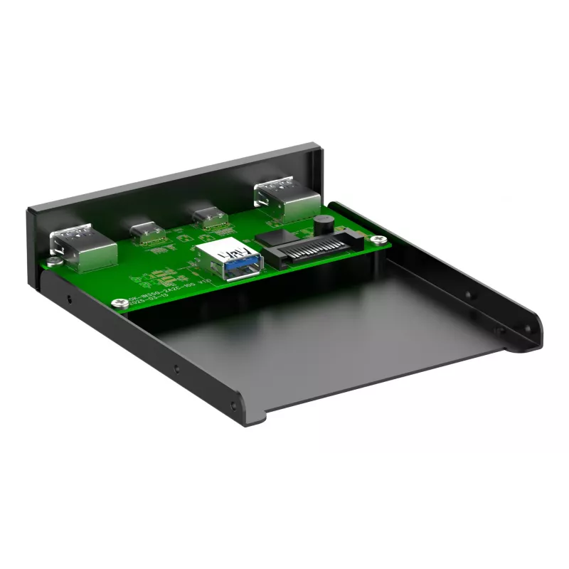 InLine 33456C drivebay-afdekplaat 8,89 cm (3.5 inch) I/O-poorten-afdekplaat zwart