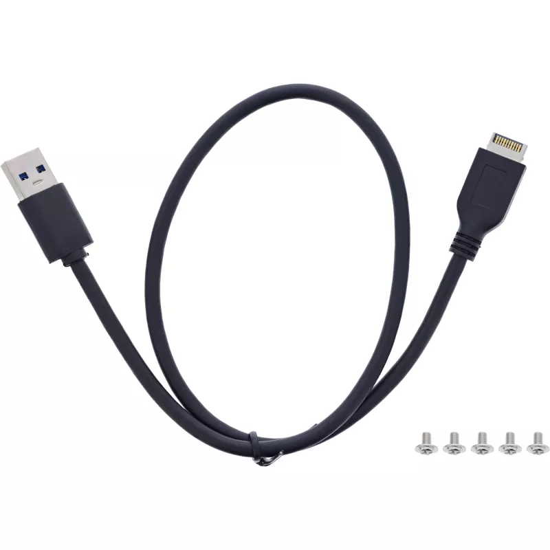 InLine 33456C drivebay-afdekplaat 8,89 cm (3.5 inch) I/O-poorten-afdekplaat zwart