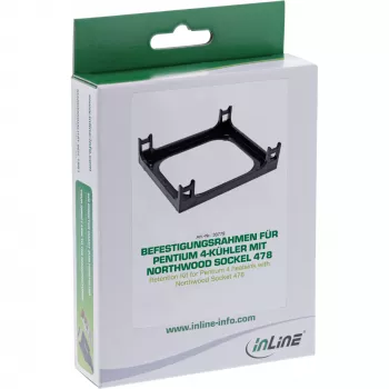InLine bevestigingskit voor Pentium 4 koellichaam met Northwood socket 478