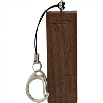 InLine USB 3.0 flashdrive, walnoot, met sleutelhanger, 8 GB
