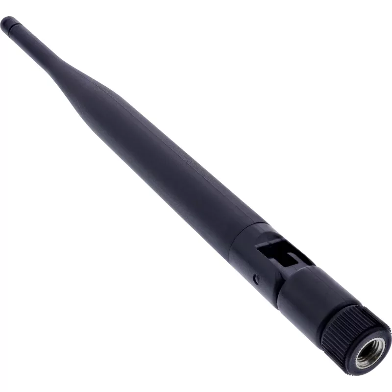 InLine WIFI rubberantenne voor AP en router R-SMA 5dBi