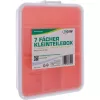InLine onderdelenbox, 7 vakken, 180 x 140 x 40 mm, oranje