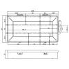 InLine onderdelenbox 10 vakken 206x107x33mm, transparant
