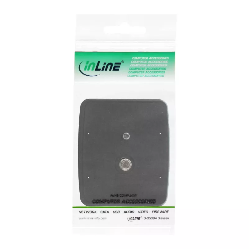 InLine statiefaccessoire camera-snelwisselplaat rechthoekige vorm 48015X