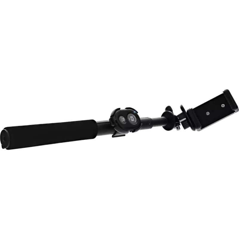 InLine selfiestick 4 poten met mini-statief aluminium zwart max. 0,75 m