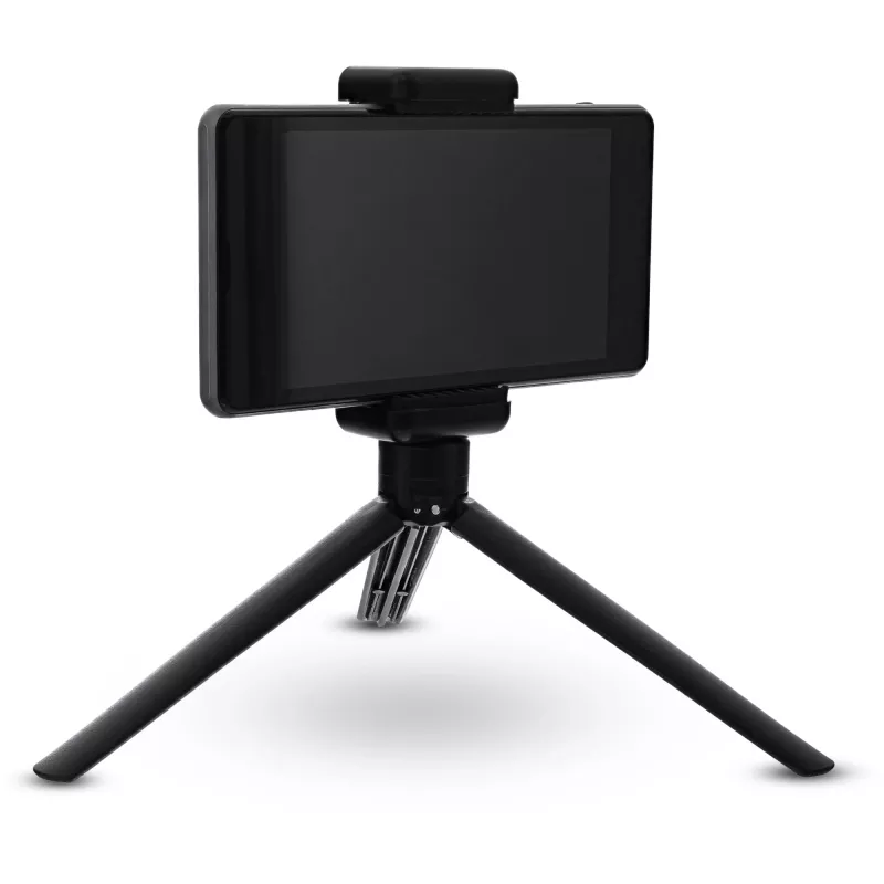 InLine selfiestick 4 poten met mini-statief aluminium zwart max. 0,75 m