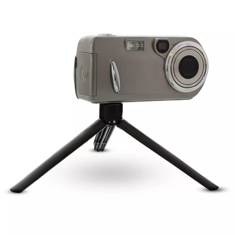 InLine selfiestick 4 poten met mini-statief aluminium zwart max. 0,75 m