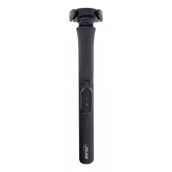 Selfiestick-statief InLine 48091 met Bluetooth-afstandsbediening – uitschuifbare smartphonehouder