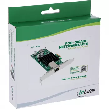 InLine 51125O interne Ethernet-netwerkkaart 1000 Mbit/s PCI Express