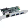 Netwerkkaart InLine 51125R Ethernet 1000 Mbit/s PCI Express