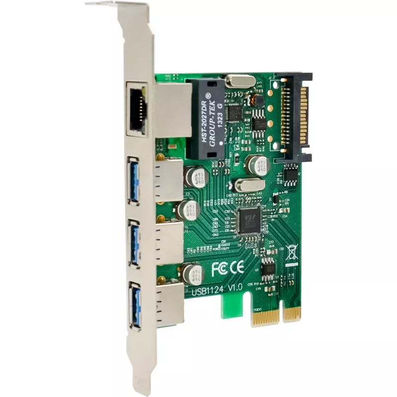 Netwerkkaart InLine 51125R Ethernet 1000 Mbit/s PCI Express