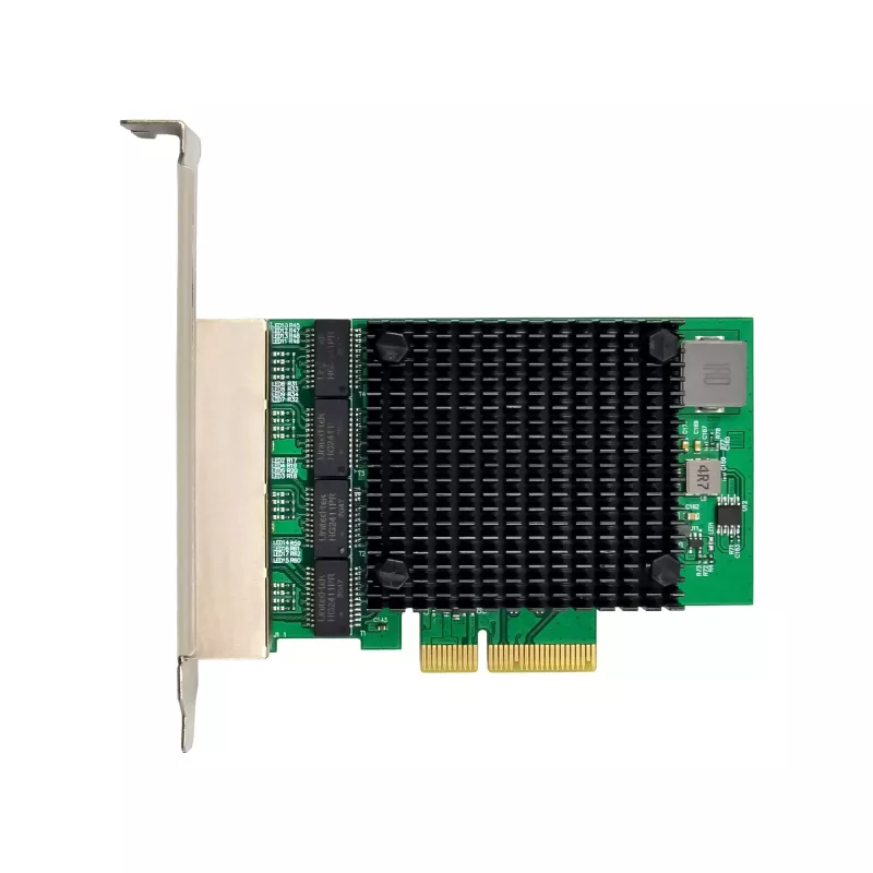 InLine quad Gigabit netwerkkaart, 4x RJ45 2,5 Gbit/s, PCIe x4, incl. LP-beugel