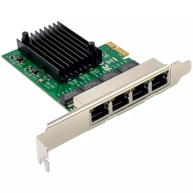 Interne Ethernet-netwerkkaart InLine 51127B 1000 Mbit/s PCI Express
