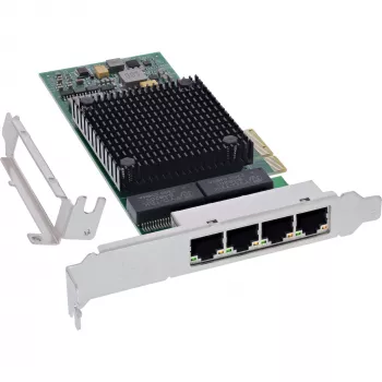 Interne Ethernet-netwerkkaart InLine 51127E 1000 Mbit/s PCI Express