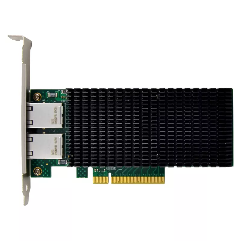 InLine dual 10-Gigabit netwerkkaart, 2x RJ45 10Gb/s, PCIe x8, incl. LP-beugel